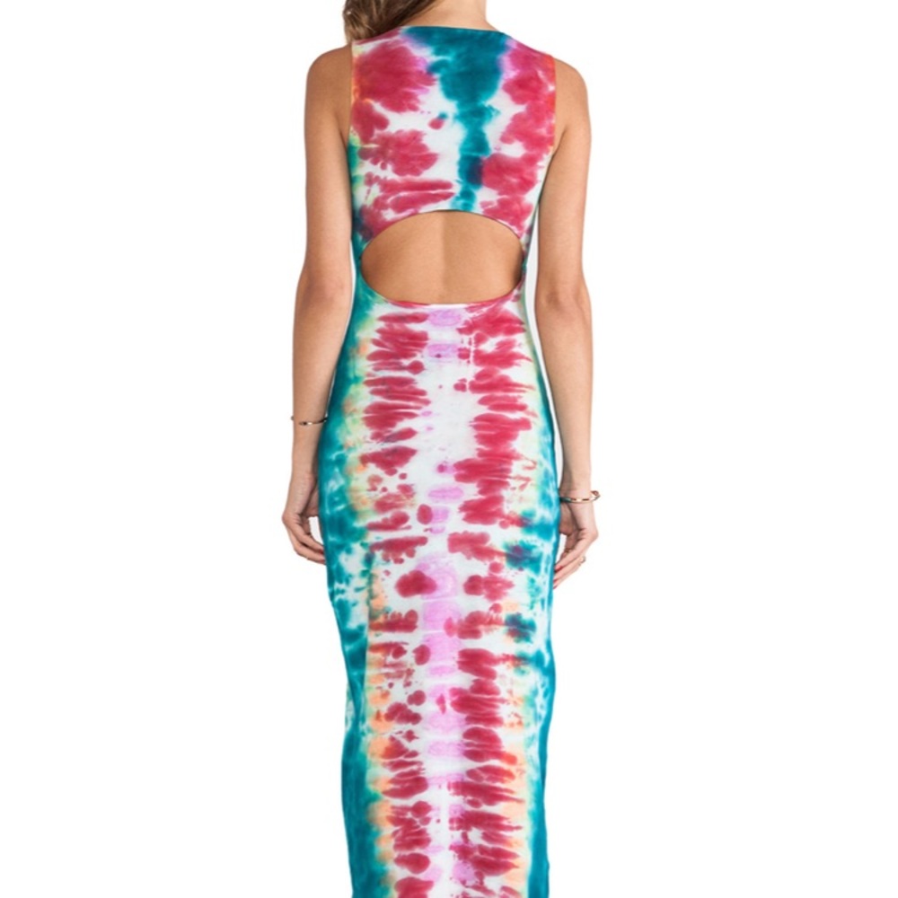 Mara Hoffman- slit back tie dye dress.Amazing fit.